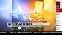 Vuelven a cerrar la autopista Guadalajara-Colima por otro incendio de tráiler