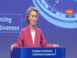 Von der Leyen presenta bussola competitività Ue: 