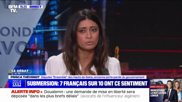 Propos de Français Bayrou sur une submersion migratoire: Je n'aurais pas employé ce mot , réagit Prisca Thevenot (Ensemble)