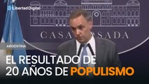 Adorni saca los colores a una periodista sobre las políticas de Milei