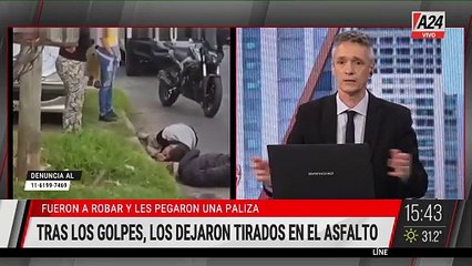 🚨 VECINOS DE ISIDRO CASANOVA LE PEGARON UNA PALIZA A DELINCUENTES QUE FUERON A ROBAR