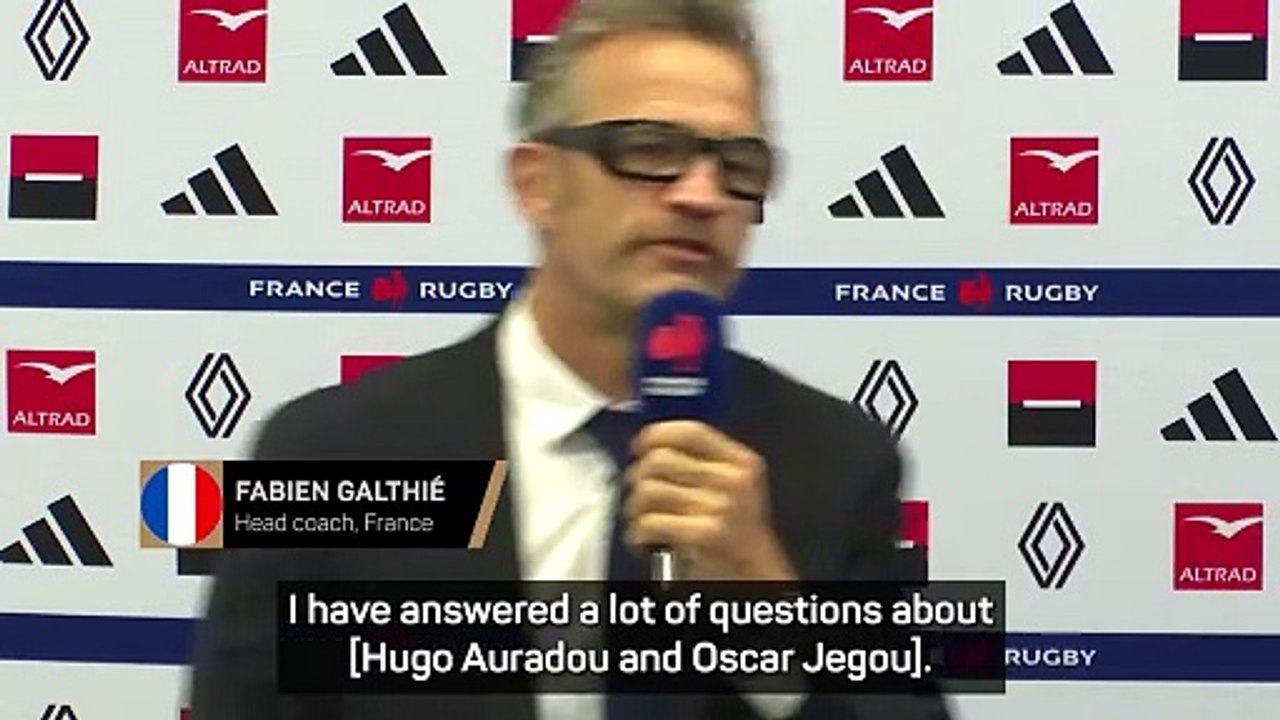 Galthie defends selecting French players arrested for rape for Six Nations opener