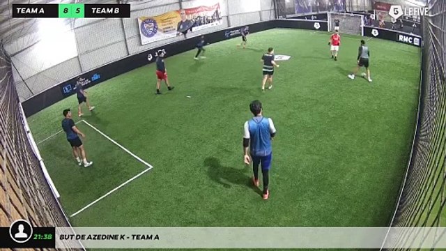 But de Azedine K - Team A