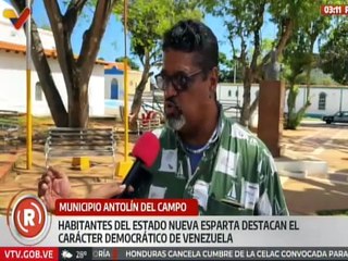 Neoespartanos opinan que Venezuela destaca por ser un país democrático y el pueblo es protagonista