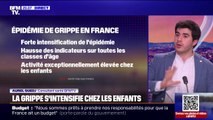 Grippe: l'épidémie s'intensifie chez les enfants