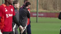 Rashford, Garnacho train ahead of Europa League clash, Luke Shaw returns