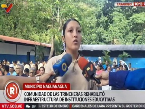 Carabobo | Rehabilitadas unidades educativas para beneficio de los estudiantes del mcpio. Naguanagua