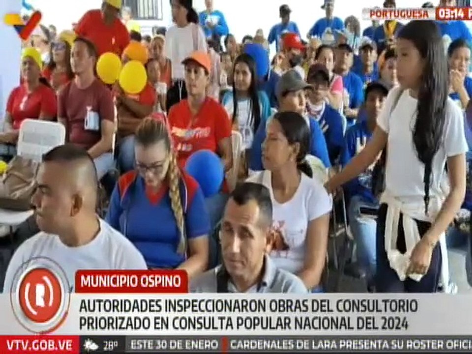 Portuguesa | Inspeccionan obras del consultorio odontológico de la pqa. La Aparición en mcpio Ospino