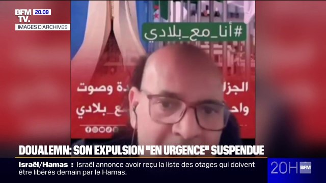 Affaire Doualemn : la justice suspend la procédure d'expulsion en urgence de l'influenceur vers l'Algérie