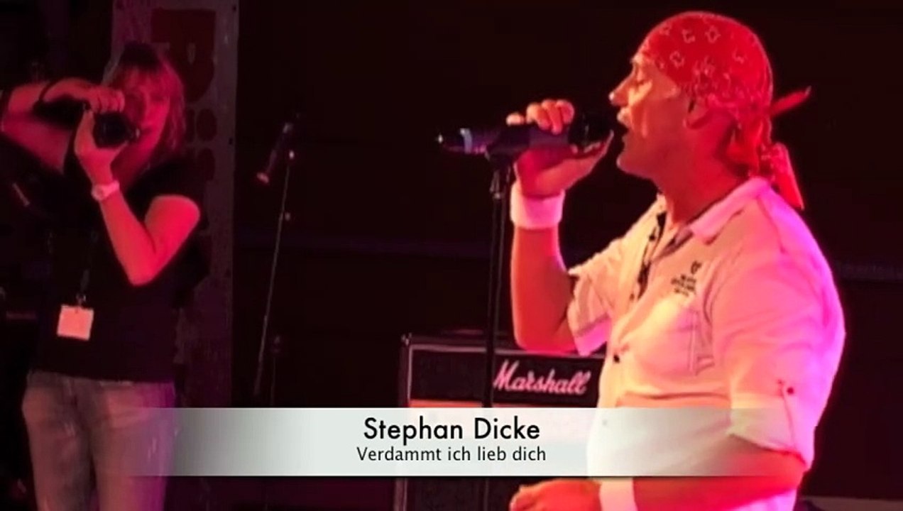 Matthias Reim Cover - Verdammt ich lieb dich / Stephan Dicke live