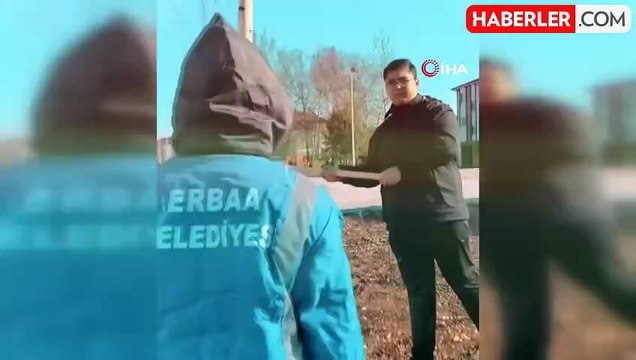 Erbaa Belediyesi'nden Squid Game ile Çevre Dostu Proje