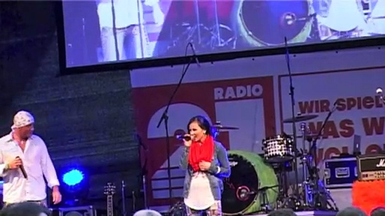 Stephan Dicke und Esra Ünver live Stadtfest Auftritt