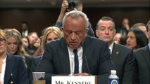 Protesters interrupt Kennedy's committee hearing for top health job