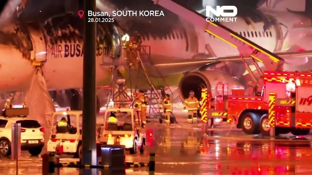 Αεροπλάνο της Air Busan έπιασε φωτιά στο αεροδρόμιο της Νότιας Κορέας - Σώοι οι 176 επιβάτες
