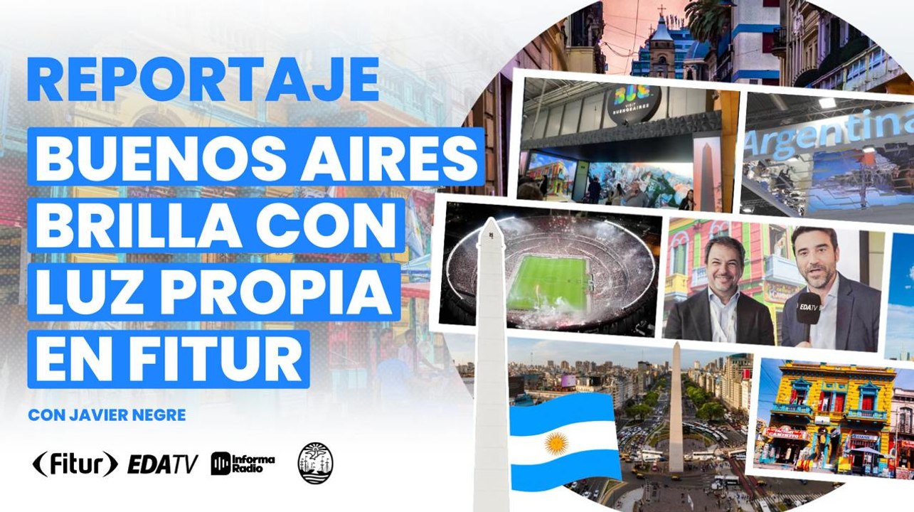 Buenos Aires brilla con luz propia en Fitur