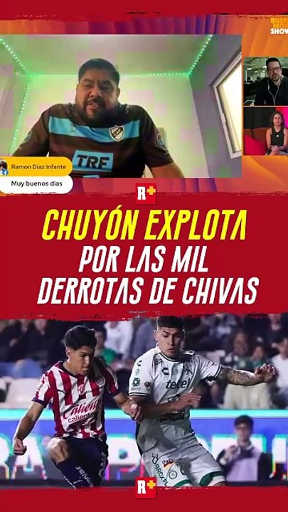 CHUYÓN explota tras las mil DERROTAS de CHIVAS