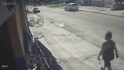 Vídeo mostra atropelamento de criança em Guaratuba