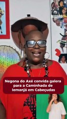 Caminhada de Iemanjá terá live, participação da Negona do Axé e entrega de oferendas