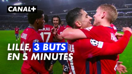 3 Lille écrase la Ligue des Champions avec 3 buts en 5 minutes ⚽