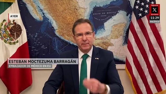 Soy un soldado de México : Esteban Moctezuma seguirá como embajador en Estados Unidos