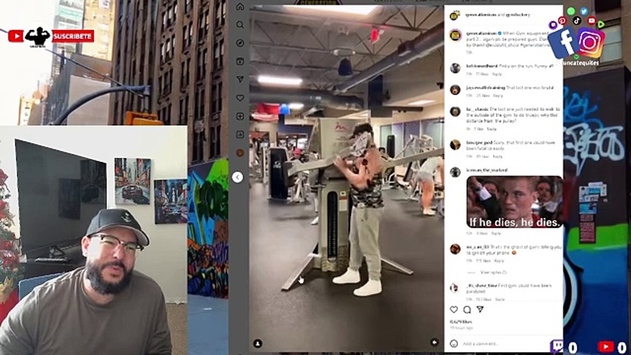 COSAS QUE PASAN EN EL GYM. PASA EL RATO CON ARMANDITO. (2)
