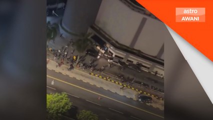 Polis terima laporan dua kereta sengaja langgar sekumpulan individu