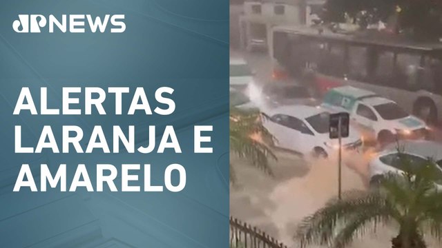Inmet avisa sobre perigo de chuvas intensas em várias regiões do Brasil