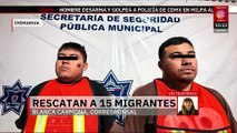 Autoridades rescatan a grupo de migrantes en Ciudad Juárez, Chihuahua