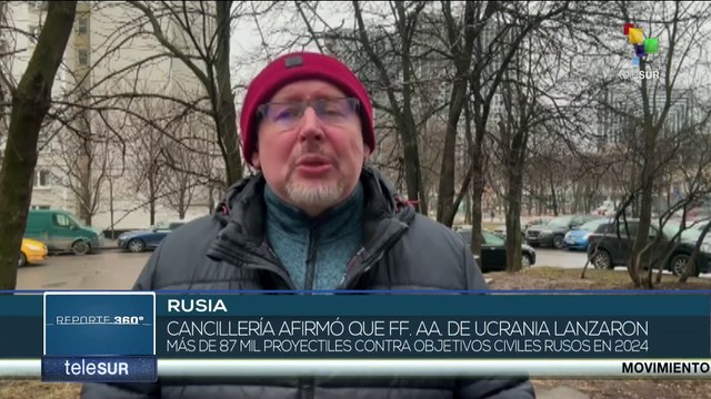 Cancillería de Rusia afirmó que Ucrania lanzó ataques contra objetivos civiles