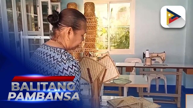 Bamboo weaving industry sa Laoag, nabuhay sa tulong ng pamahalaan