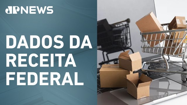 Compras internacionais caem e arrecadação bate recorde