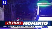 Balacera deja una persona muerta en la colonia Villanueva de la capital