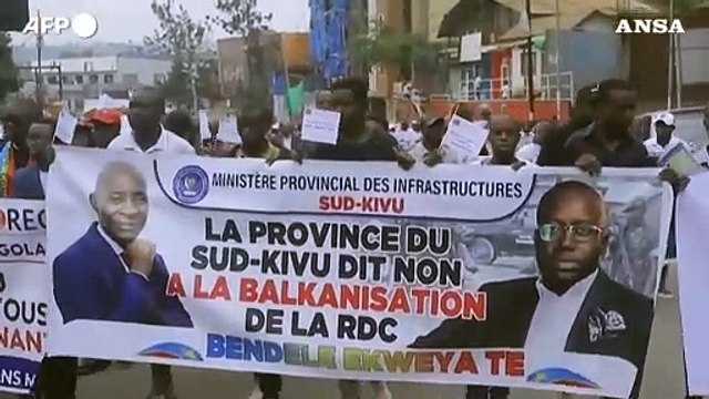 Congo, in migliaia in piazza a Bukavu per chiedere la pace