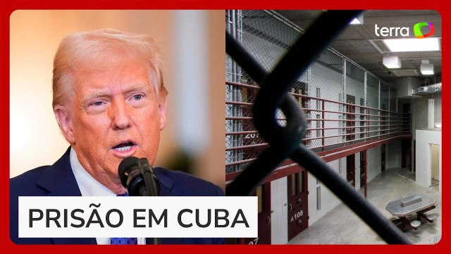 Trump assina ordem para transformar Guantánamo em prisão para 30 mil imigrantes ilegais nos EUA