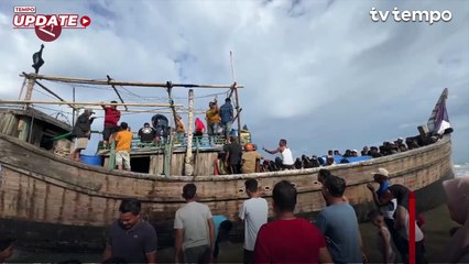 73 Imigran Rohingya Terdampar di Perairan Aceh Timur