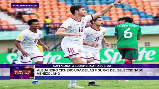 Campeonato Sudamericano de Futbol Sub-20 DEPORTES EDICIÓN CENTRAL 29-01-2025