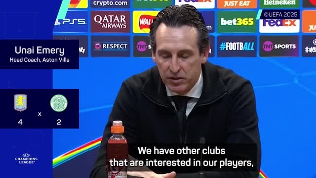 'Watkins is our striker' - Emery reacts to Villa's evening of transfer speculation