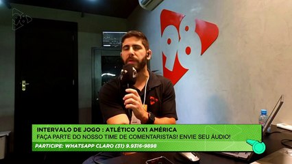 Jornada Esportiva 98 - Atlético x América 29/01/25