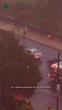 Midair Collision Near Washington, DC: Passenger Jet and Military Helicopter Crash