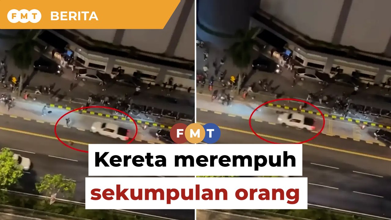 2 cedera dirempuh kereta dipandu melulu di Jalan Klang Lama