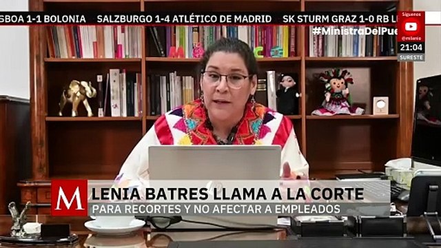 Lenia Batres pide a la SCJN recortar 'privilegios' y no afectar las prestaciones de trabajadores