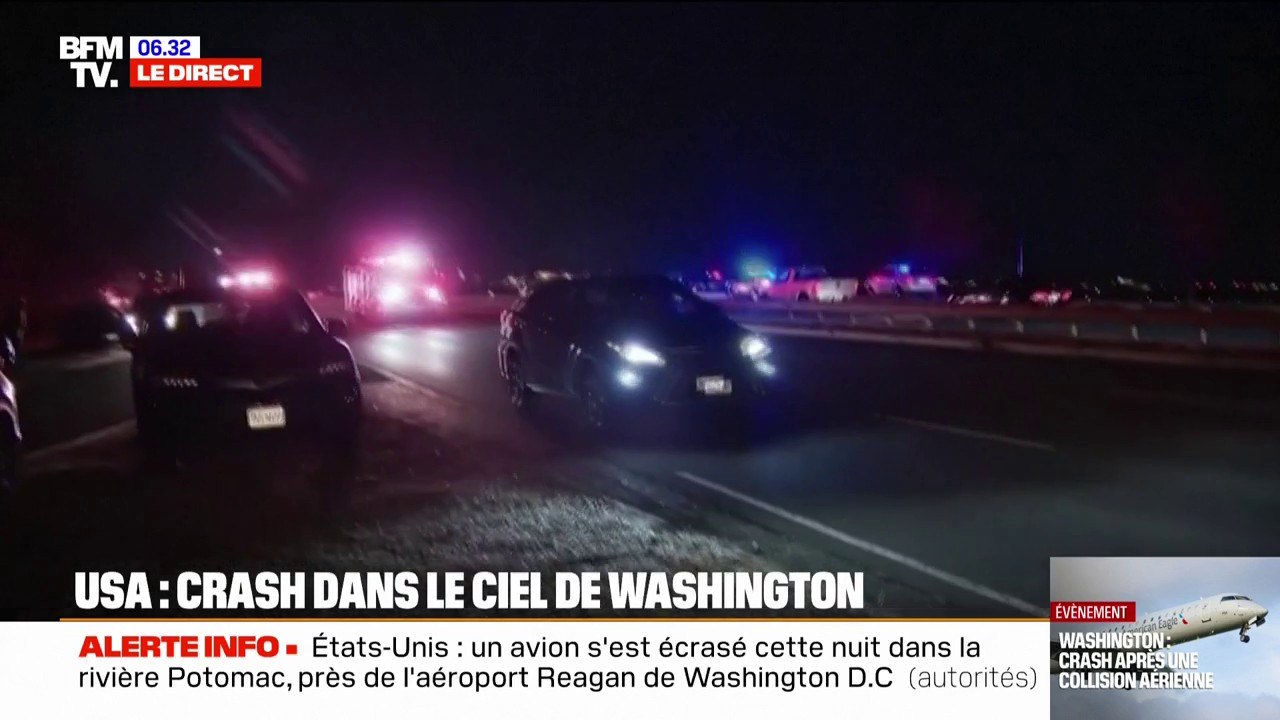 “Que Dieu bénisse leurs âmes”: Donald Trump réagit au “terrible accident” survenu dans le ciel de Washington