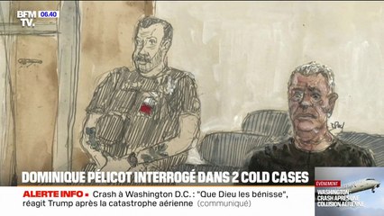 Dominique Pelicot va être extrait de sa cellule ce jeudi pour un interrogatoire dans deux affaires non élucidées