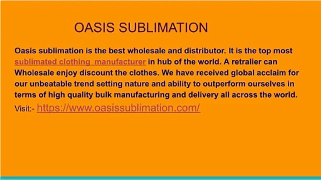 Emerging Trends in Customized Sublimation Clothing Manufacturing