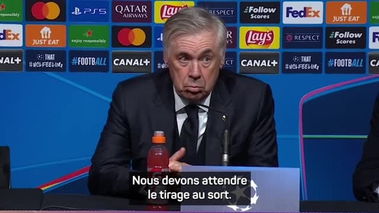 Real Madrid - Ancelotti : "Nous n'aimons pas jouer contre Manchester City"