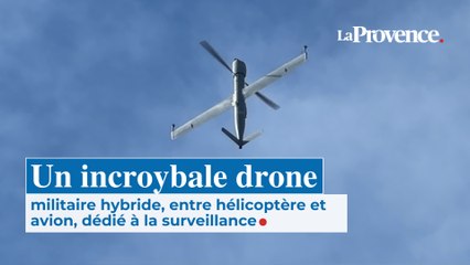 Un incroyable drone militaire entre hélicoptère et avion dédié à la surveillance