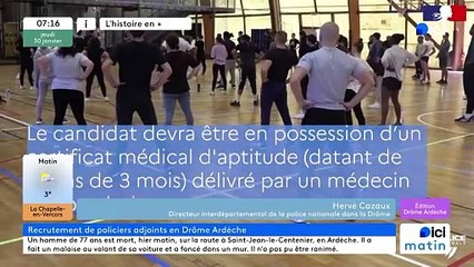 Envie de devenir policier-adjoint dans la Drôme ou en Ardèche ?