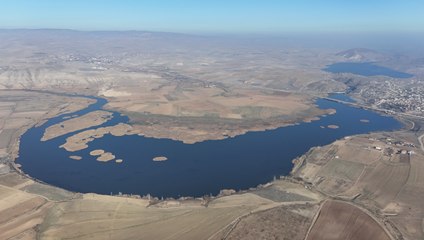 Kızılırmak’ın kıvrımları ve Selçuklu yadigarı bir karede! İşte böyle görüntülendi