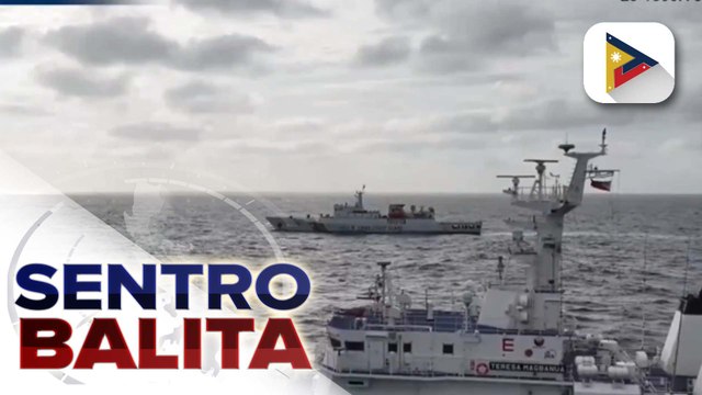 BRP Teresa Magbanua, matagumpay na naitaboy ang isa pang barko ng China Coast Guard mula sa dalampasigan ng Zambales