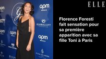 Florence Foresti fait sensation pour sa première apparition avec sa fille Toni à Paris